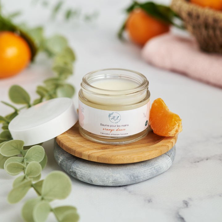 Baume mains - Orange douce
