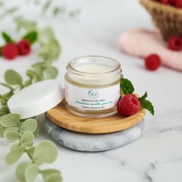 Baume mains à la senteur  Framboise Menthe poivrée   30 ml