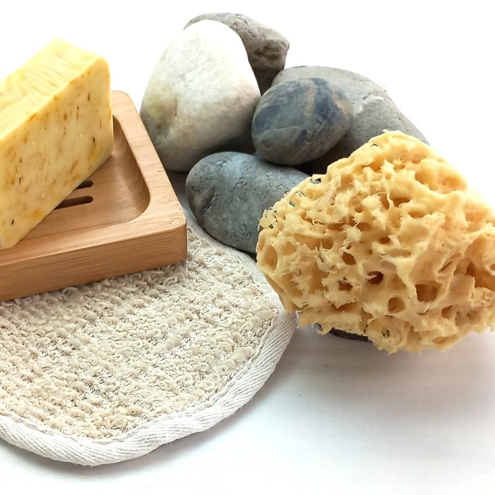 Eponge naturelle pour le visage et les yeux