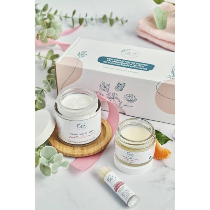 copy of Coffret baume corps Vanille Naturelle - baume mains - stick